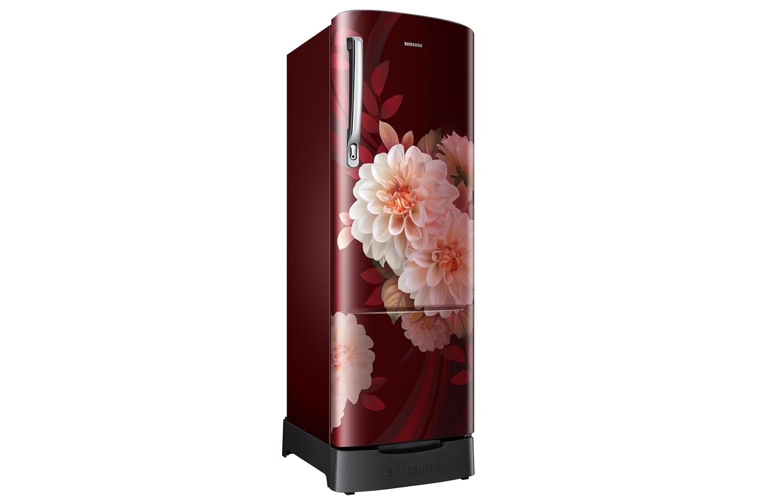 Samsung RR26H3832BR/HL 246 L, 2 Star, Digital Inverter, Direct-Cool Single Door Refrigerator ( Begonia Red, Single Touch Defrost, 2026 Model)-Online Mahajan Electronics