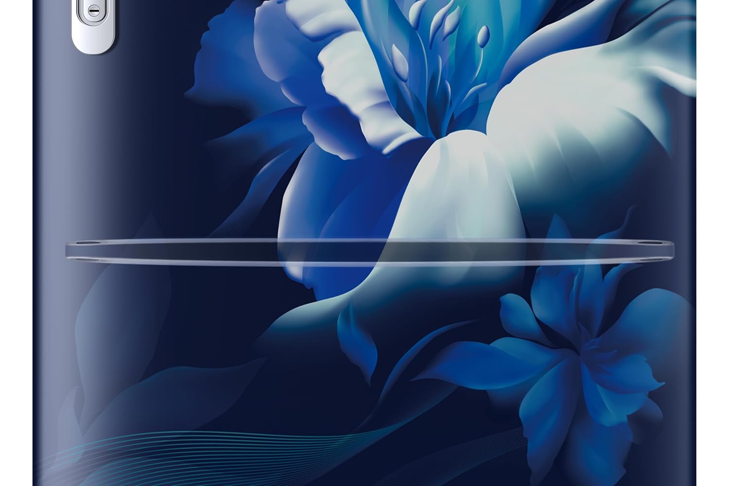 Samsung RR20H2723UZ/NL 183 L, 3 Star, Digital Inverter, Direct-Cool Single Door Refrigerator ( Midnight Blossom Blue, Single Touch Defrost, 2026 Model-Online Mahajan Electronics
