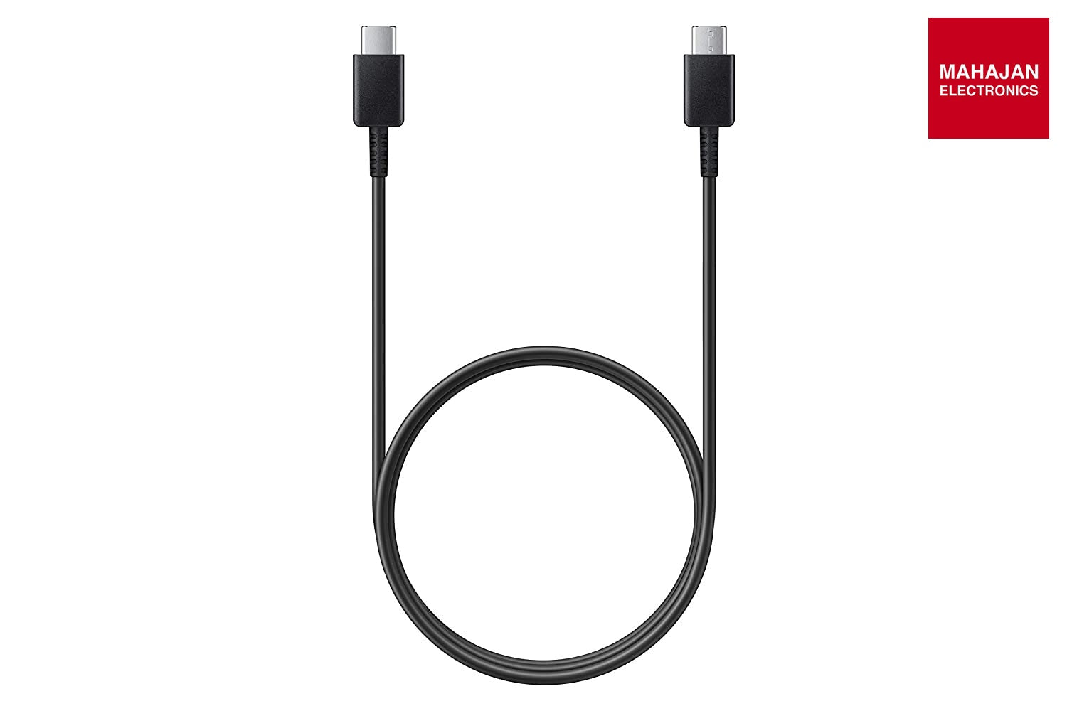 Samsung Original Type-C to Type-C Cable (1M, Black) | Fast Charging 480 Mbps | Mahajan Electronics Delhi NCR – Mahajan Electronics Online.