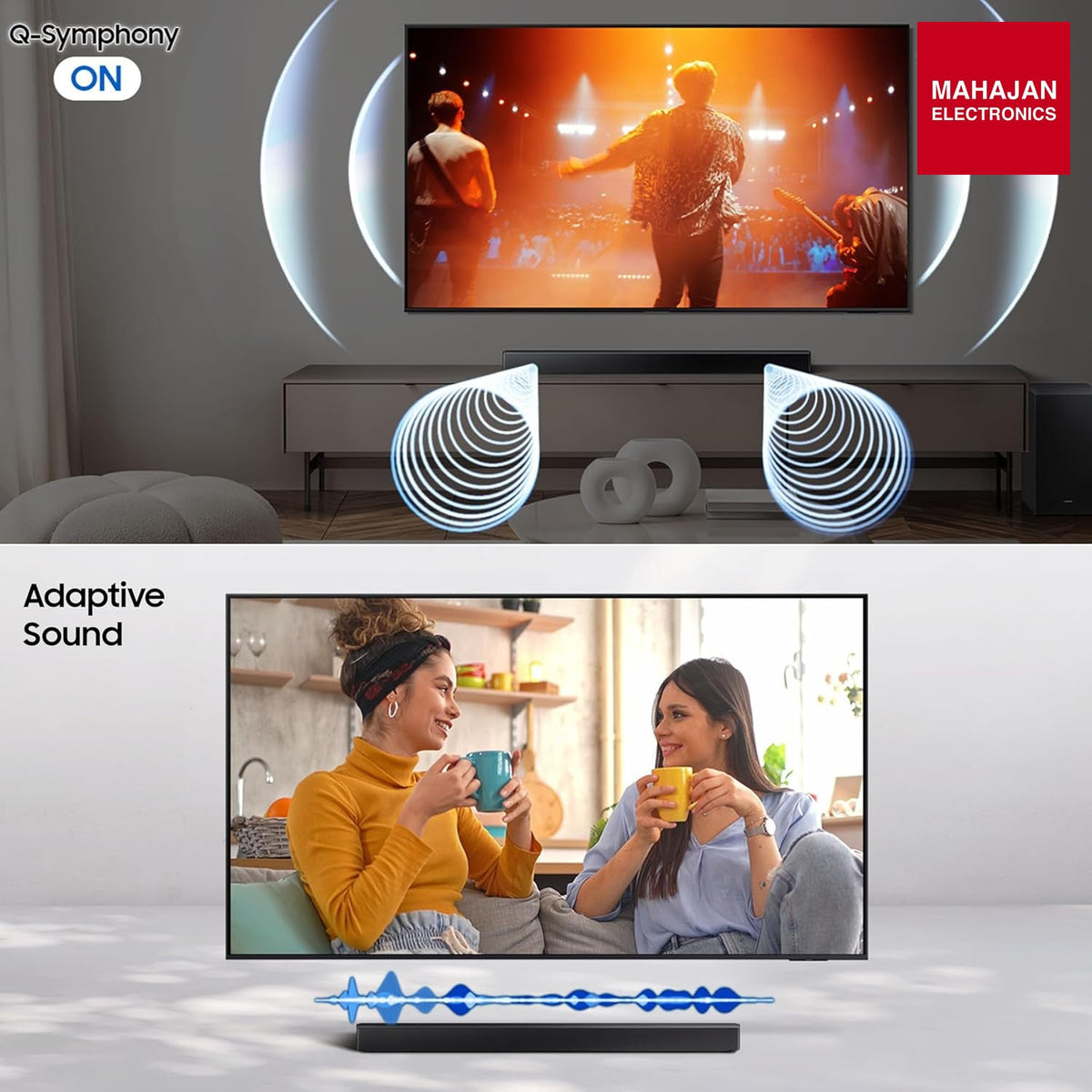 Samsung HW-B650F/XL 370W 3.1ch Soundbar | Dolby Audio | DTS Virtual:X | Q-Symphony | Wireless Subwoofer | HDMI ARC – Mahajan Electronics Online.