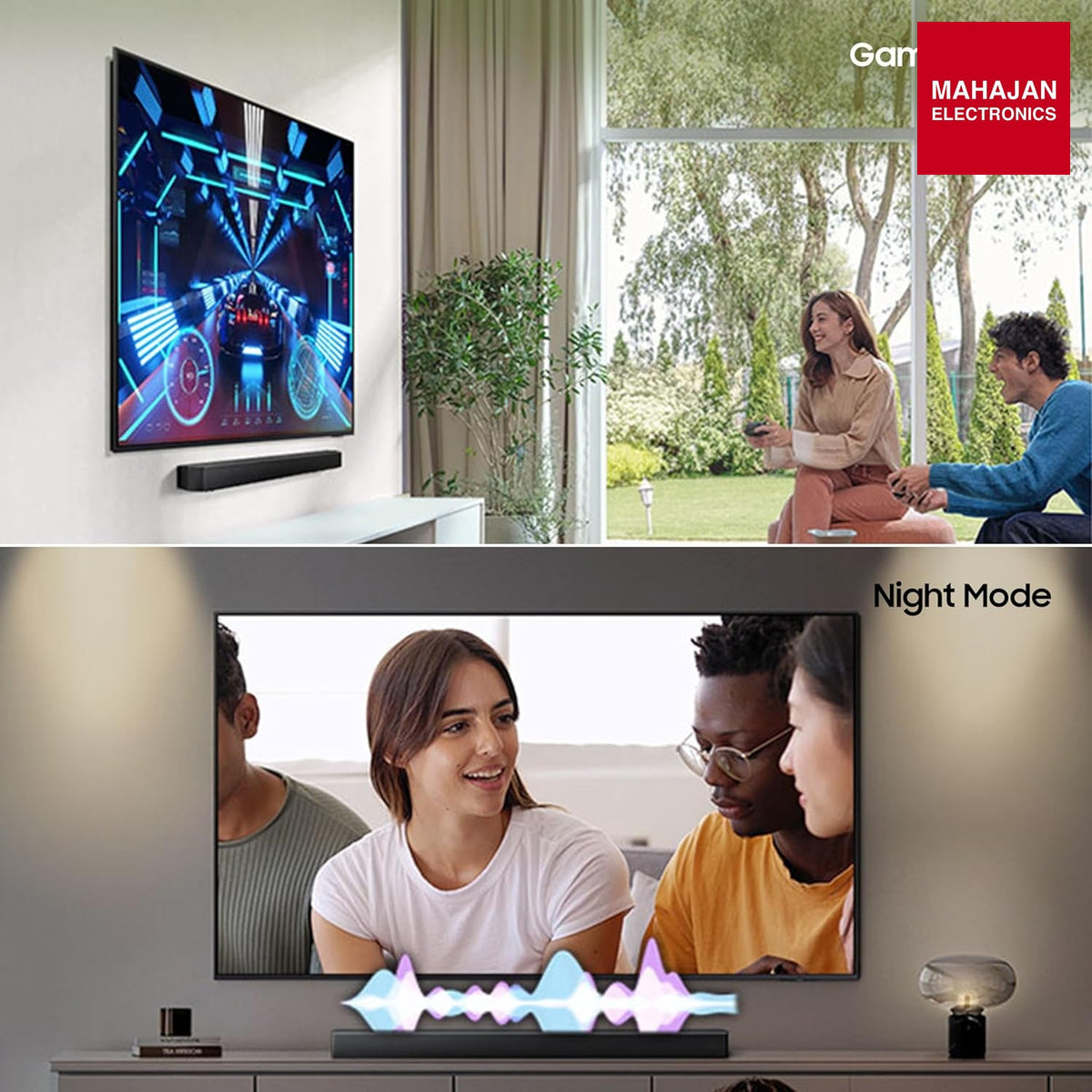 Samsung HW-B650F/XL 370W 3.1ch Soundbar | Dolby Audio | DTS Virtual:X | Q-Symphony | Wireless Subwoofer | HDMI ARC – Mahajan Electronics Online.