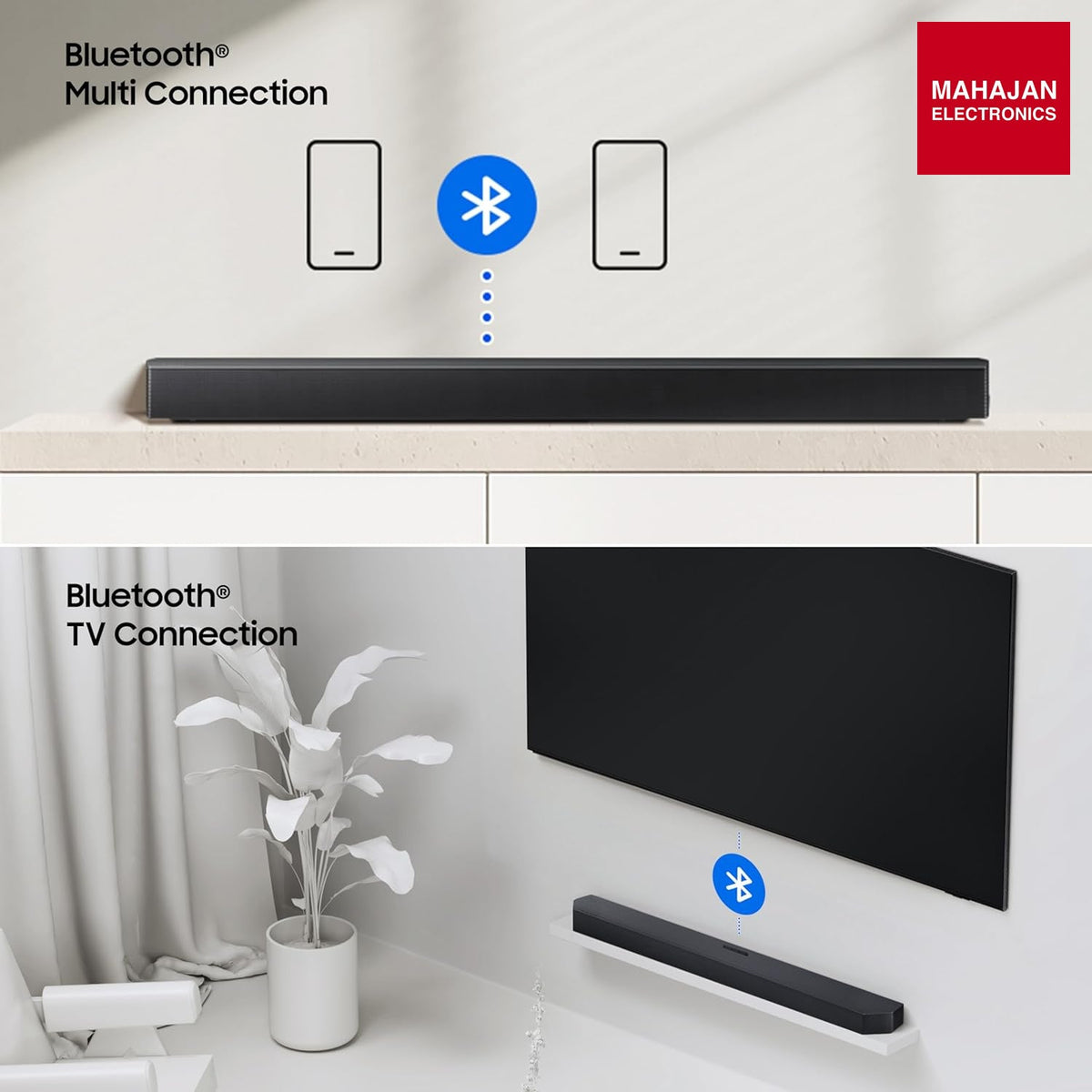 Samsung HW-B650F/XL 370W 3.1ch Soundbar | Dolby Audio | DTS Virtual:X | Q-Symphony | Wireless Subwoofer | HDMI ARC – Mahajan Electronics Online.