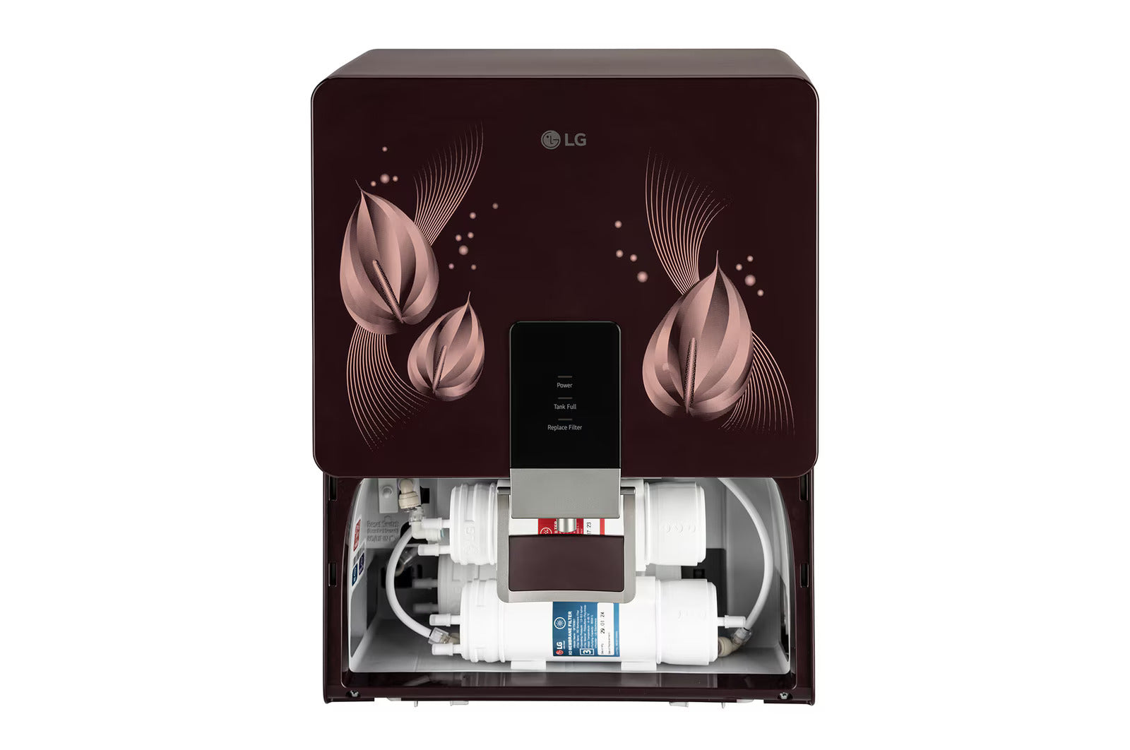 LG WW146RPLC 8L RO+Mineral Booster Water Purifier with Steel Tank, Crimson Red Mahajan Electronics Online