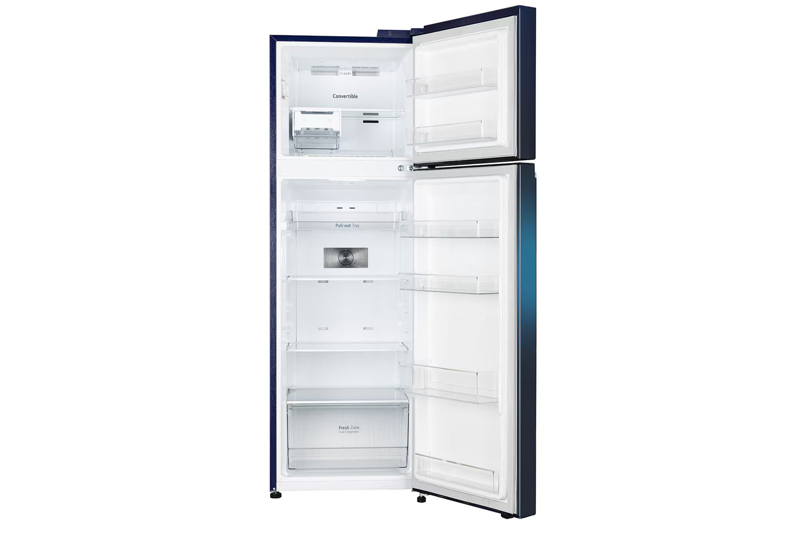 LG GL-S312SBWY 272L Double Door Refrigerator, Smart Inverter Compressor, Convertible, Frost-Free, Blue Waterlily Finish, 2 Star Mahajan Electronics Online