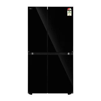 LG GL-B277HBM3.DBMZEBN 790 L Side-by-Side Refrigerator, Smart Inverter Compressor, Smart Diagnosis™, Auto Smart Connect™, Black Mirror, 3 Star LG