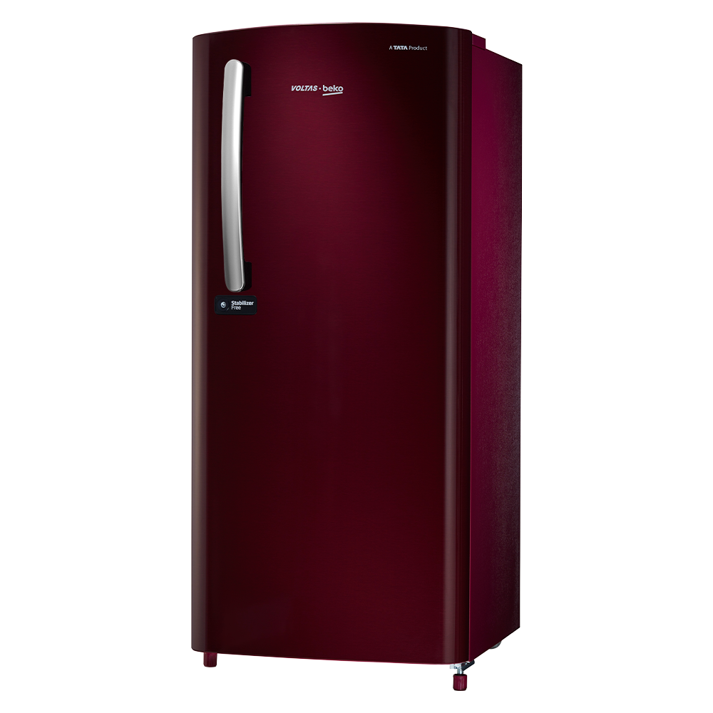 Voltas beko RDC215DXWEX 195 L 2 Star Direct Cool Single Door Refrigerator (Wine) Mahajan Electronics Online