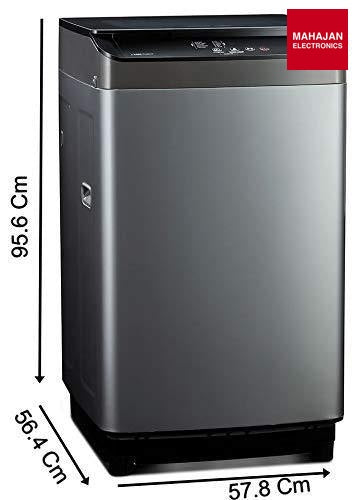 Voltas Beko WTL90UPGB 9.0 kg 5 Star Fully-Automatic Top Loading Washing Machine ( Gray) Voltas Beko