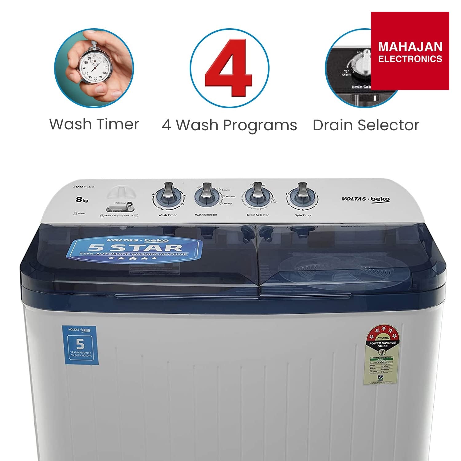 Voltas Beko WTT80DBLT image 3