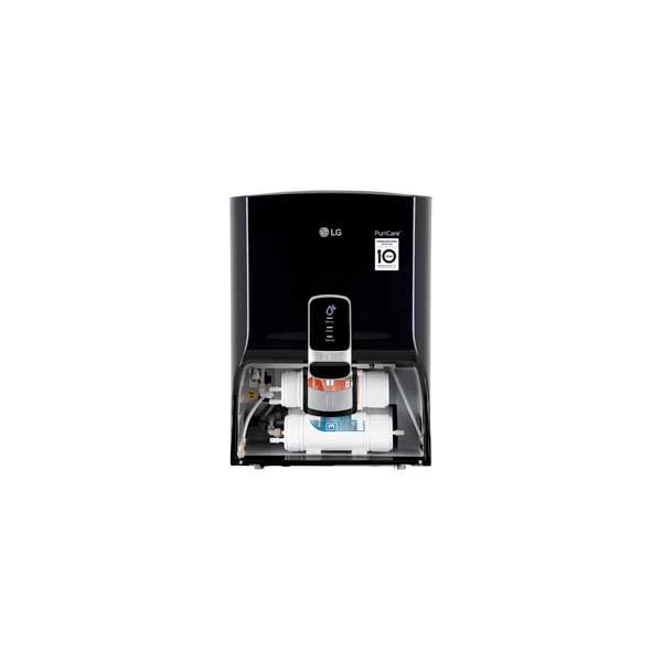 LG WW132NP 8L RO Water Purifier, Stainless Steel Tank, Digital Sterilizing Care, True Maintenance, Solid Black Mahajan Electronics Online