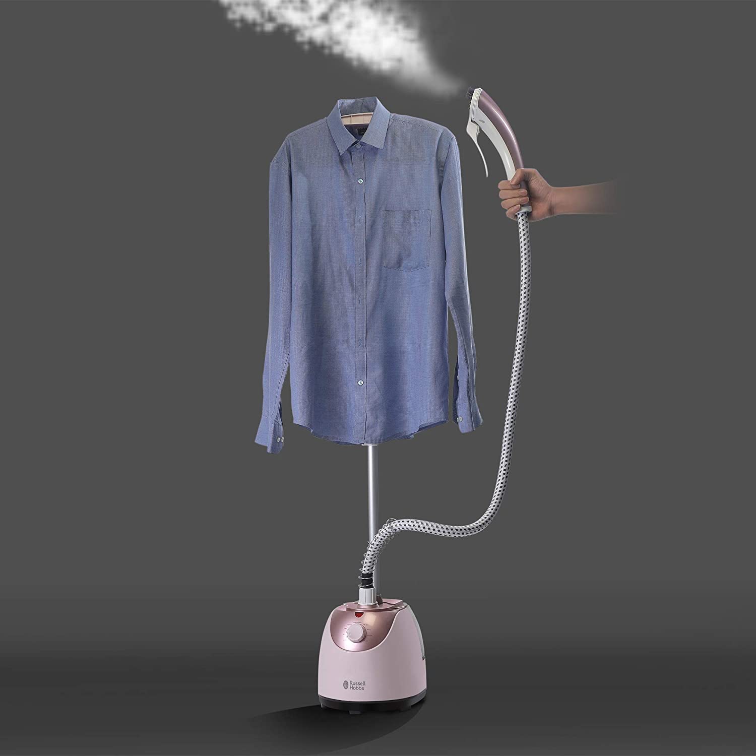 Russell Hobbs Homa1800 1800 Watts Garment Steamer Pink - Mahajan Electronics Online