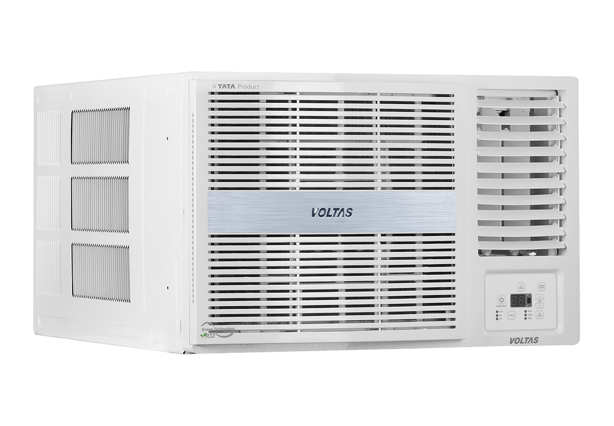 Voltas 183INV PEARL, White 1.5 ton 3 Star Inverter Window AC (Copper, 2-in-1 Cooling Modes, Anti-Dust Filter, 2-Way Swing, Memory Restart, Sleep Mode-Online Mahajan Electronics