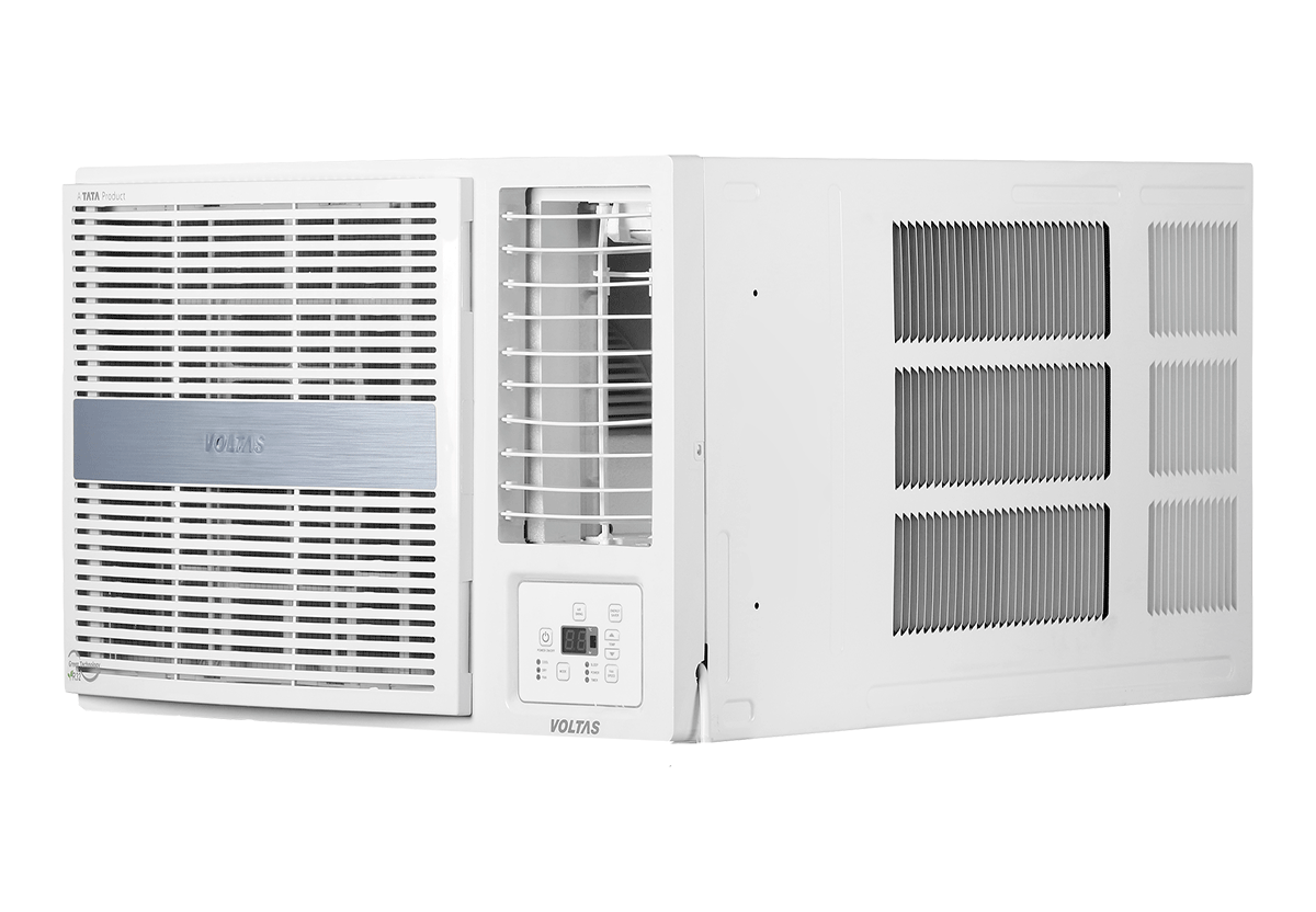 Voltas 183INV PEARL, White 1.5 ton 3 Star Inverter Window AC (Copper, 2-in-1 Cooling Modes, Anti-Dust Filter, 2-Way Swing, Memory Restart, Sleep Mode-Online Mahajan Electronics