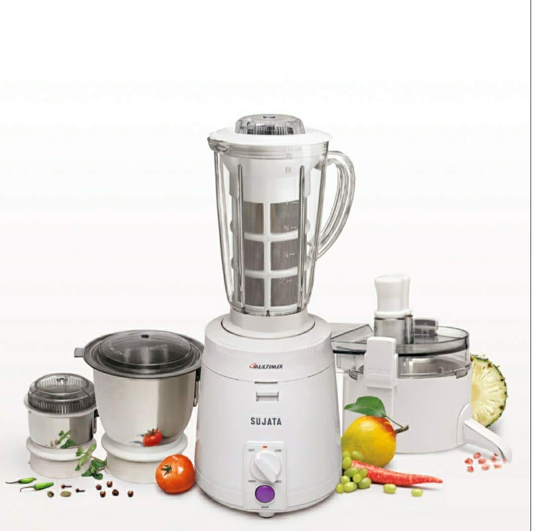 Sujata Multimix 900W Mixer Grinder with Juicer Coconut Milk Extracto