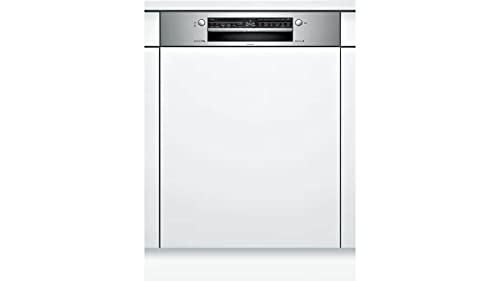 Bosch SMI4IVS00I Serie | 4 semi-integrated In Built dishwasher 60 cm Stainless steel - Mahajan Electronics Online
