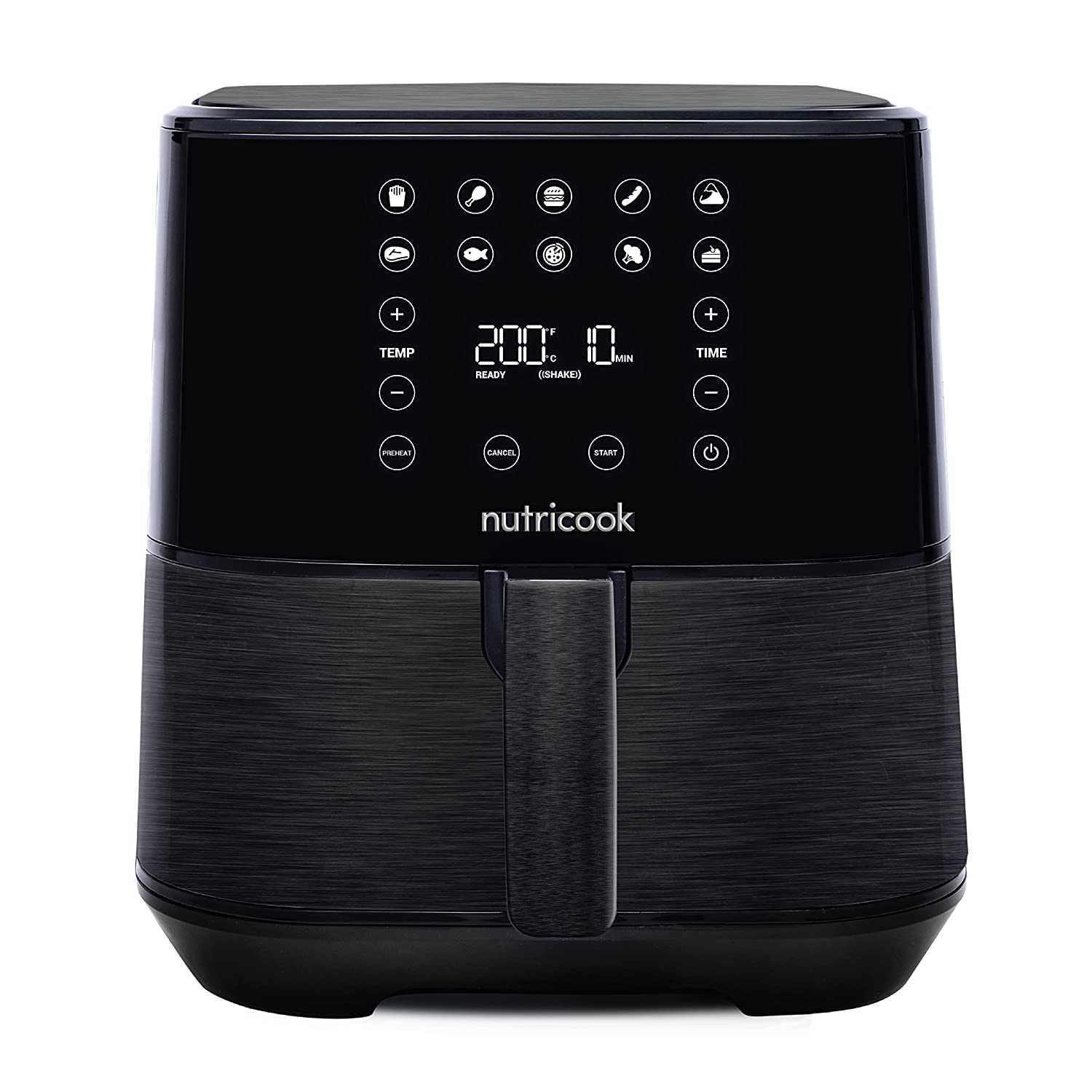 Nutricook AirFryer 2, 1700 Watts, Digital Control Panel Display