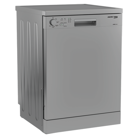 Voltas Beko DF14S3 Diswasher 14 PS Full Size Dishwasher (Silver) - Mahajan Electronics Online