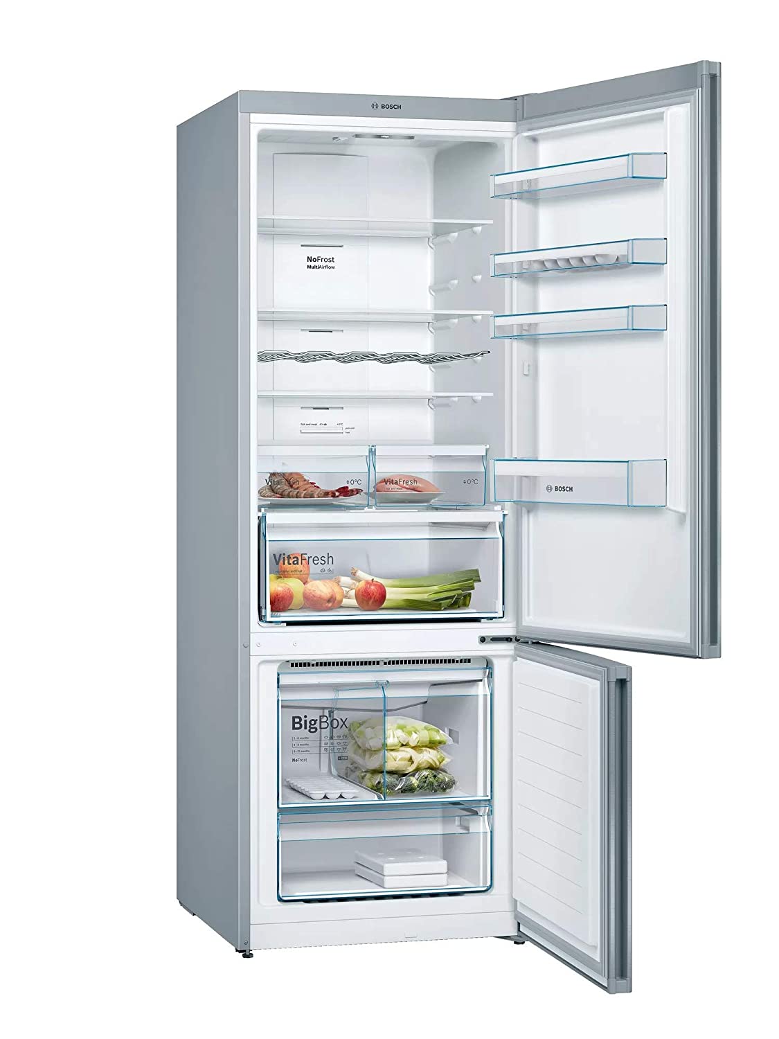 Bosch KGN56XI40I 559 L 2 Star Inverter Double Door Refrigerator - Mahajan Electronics Online