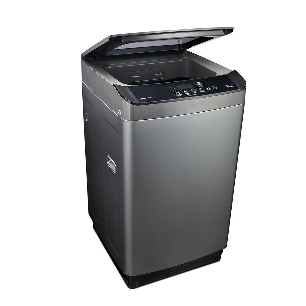 Voltas Beko 8 kg Fully Automatic Top Loading Washing Machine (Grey) WTL80UPGB - Mahajan Electronics Online