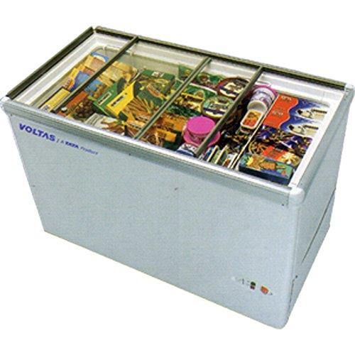 Voltas 320 Litre Glass Top Horizontal Chest Freezer - Mahajan Electronics Online