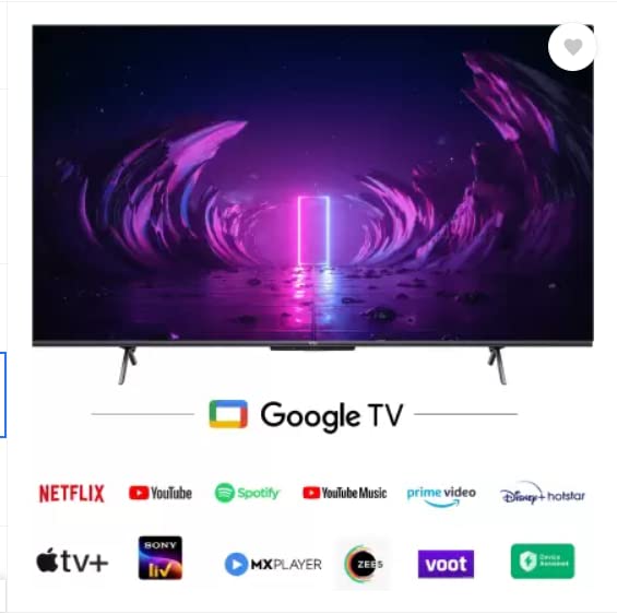 Vu Glo LED 43 inch Ultra Google TV 84 Watt 3 years warranty - Mahajan Electronics Online
