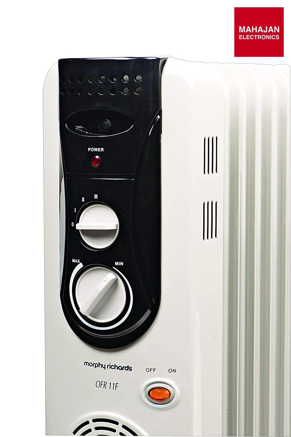 Morphy Richards OFR 11F 11-Fin 2900 Watts Oil Filled Radiator Room Heater (Ivory) – Mahajan Electronics Online.