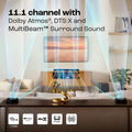 JBL Bar 1000 Pro, 11.1 (7.1.4) Channel Truly Wireless Soundbar with True Dolby Atmos - Mahajan Electronics Online