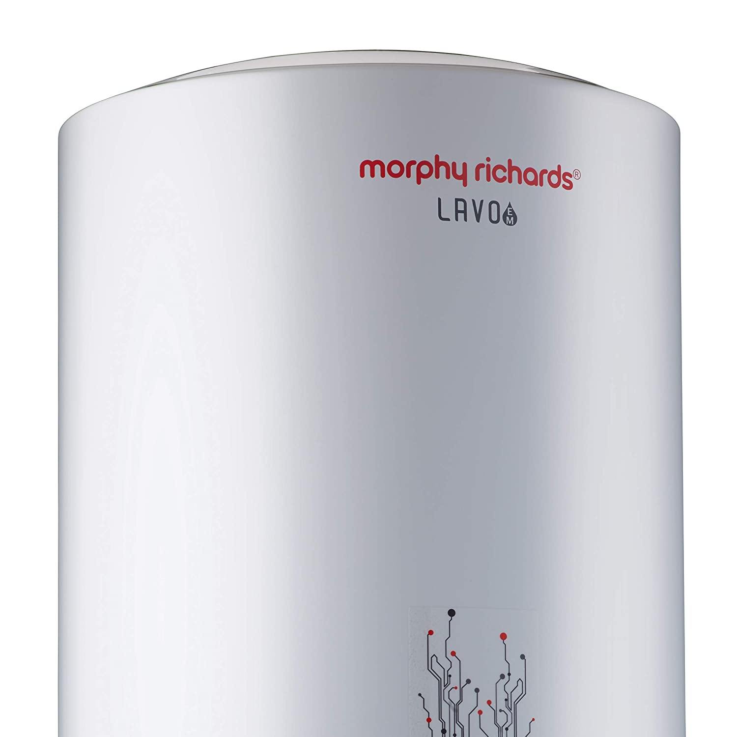 Morphy Richards Lavo Storage 25-Litre Vertical Water Heater, - Mahajan Electronics Online