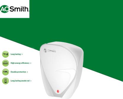 AO Smith Fast On 3 Litre Instant Water Geyser White - Mahajan Electronics Online