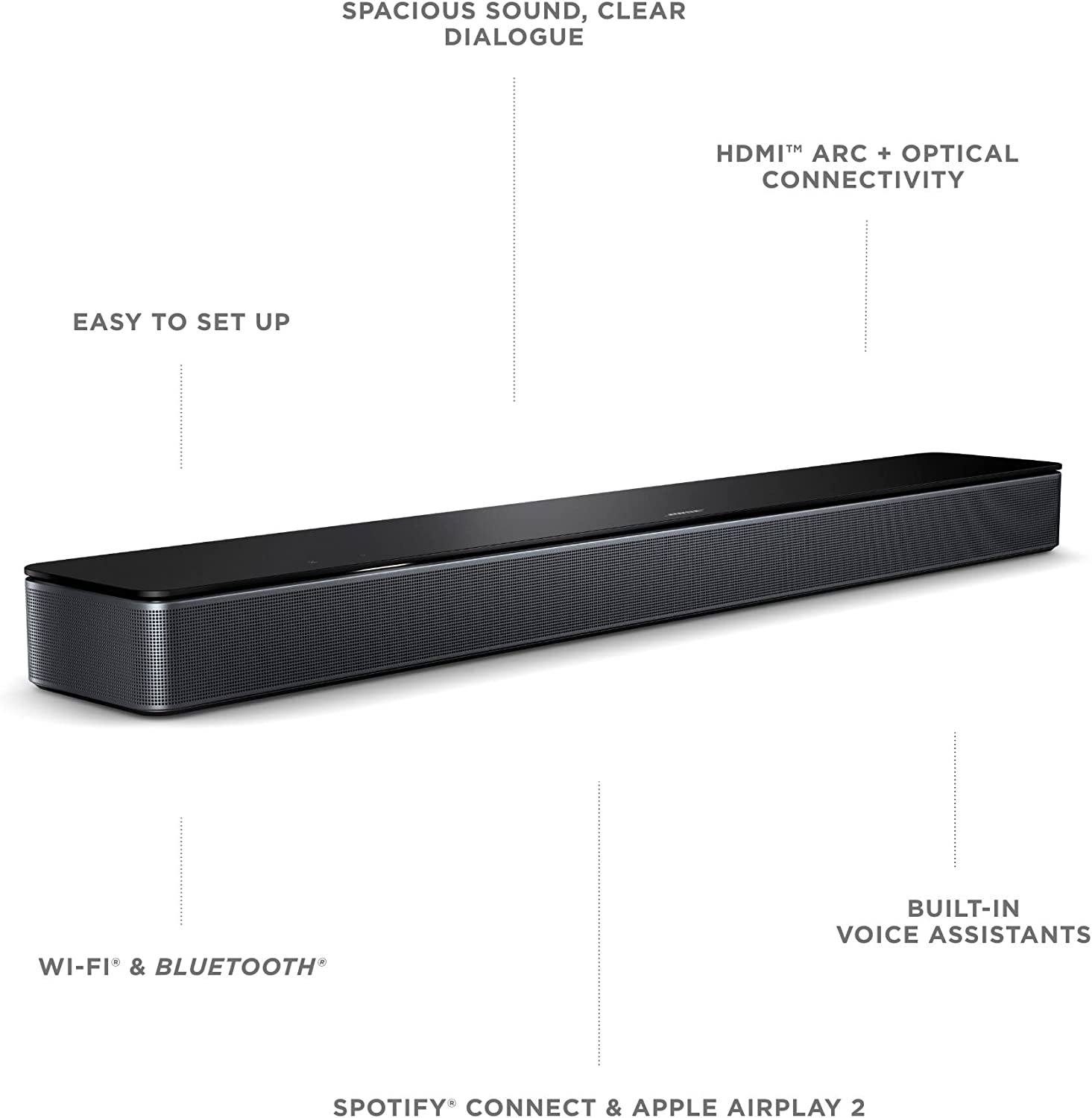 スピーカー・ウーファー BOSE smart soundbar 600 Amazon.co.jp: Bose Smart Soundbar 600 スマートサウンドバー
