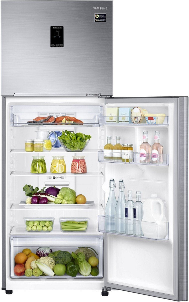 Samsung 415 L 2 Star Frost Free Double Door Refrigerator(RT42M5538S8/TL, Elegant Inox, Convertible)2020 - Mahajan Electronics Online