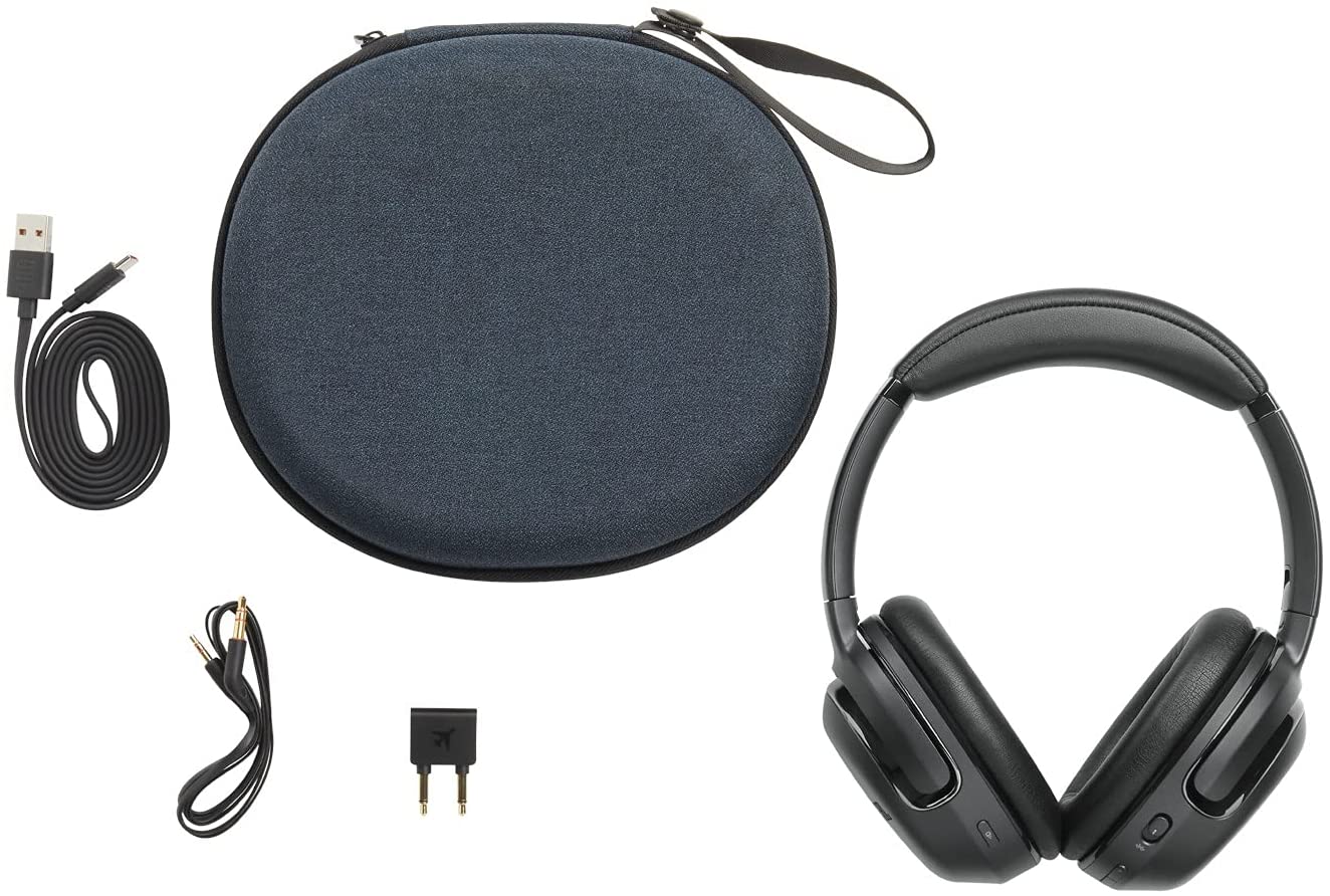 JBL Tour One Wireless Over Ear Noise Cancelling Headphones Black - Mahajan Electronics Online