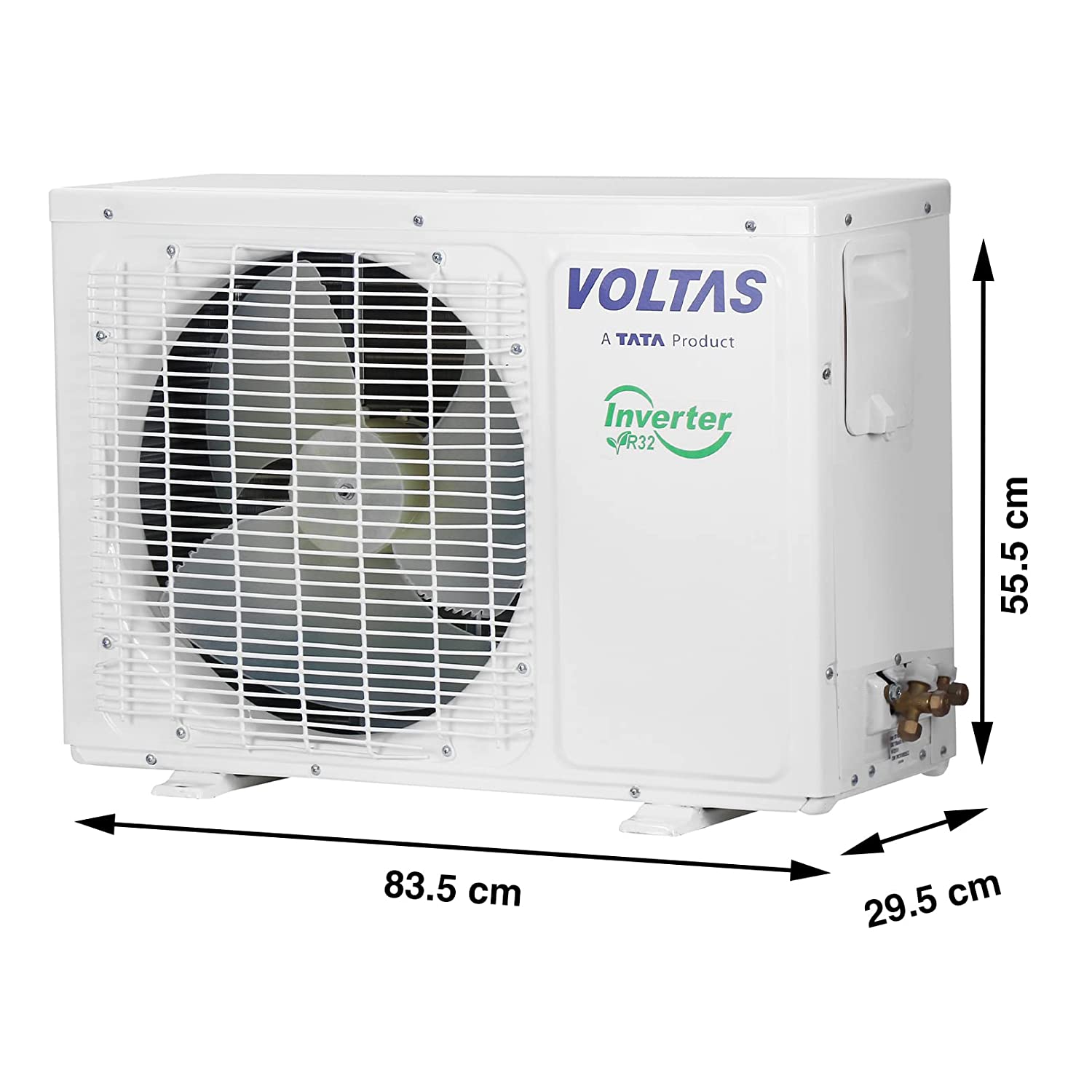 Voltas 1 Ton 3 Star Split Inverter AC 123V Vectra Elite - Mahajan Electronics Online