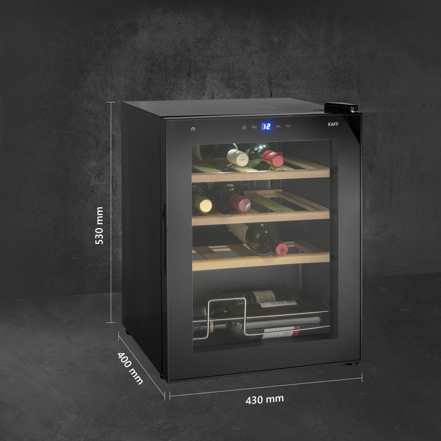 Kaff Wine Cooler WC 42 BW (Free Standing) - Mahajan Electronics Online