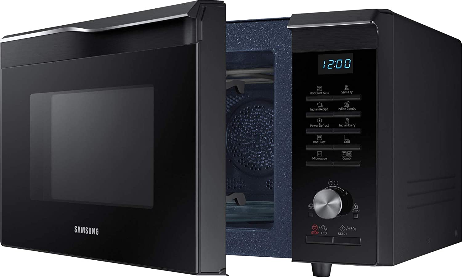 Samsung 28 L Convection Microwave Oven (MC28M6036Ck/TL, Black) - Mahajan Electronics Online