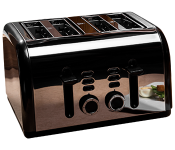 Hafele Amber - 4 Slot Toaster Stainless Steel - Mahajan Electronics Online