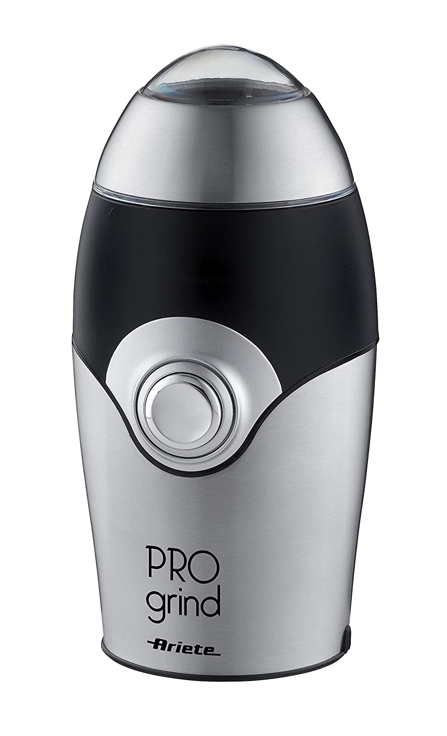 Ariete 3016 Electric Coffee Grinder – 150W | 35g Capacity | Stainless Steel Blades | Compact Design | Silver & Black