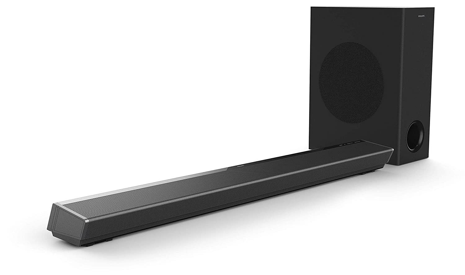 Philips Audio TAPB603 320W Dolby Atmos Soundbar with Wireless Subwoofer (Black) Open Box