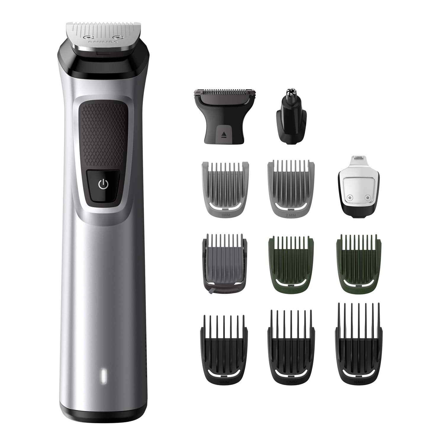 Philips MG7715/15 Multigroom Series 7000 13-in-1 Trimmer for Face, Hair & Body | DualCut Blades | 120-Min Runtime | Mahajan Electronics Delhi NCR