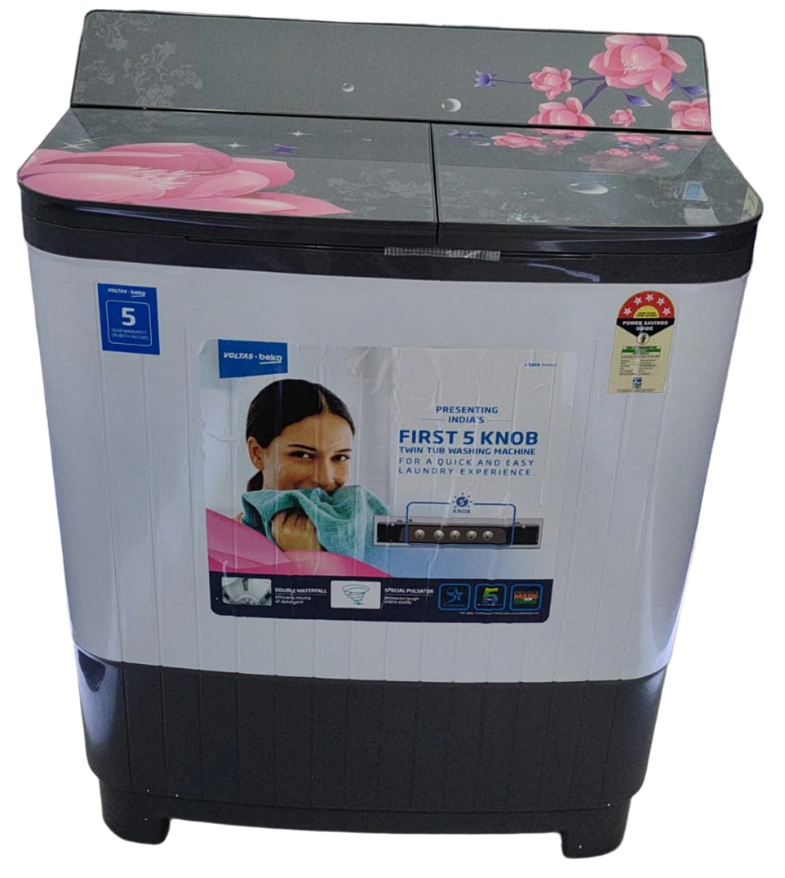 Voltas Beko 8.5 kg Semi Automatic Washing Machine WTT85DGRG/FLRB5 - Mahajan Electronics Online