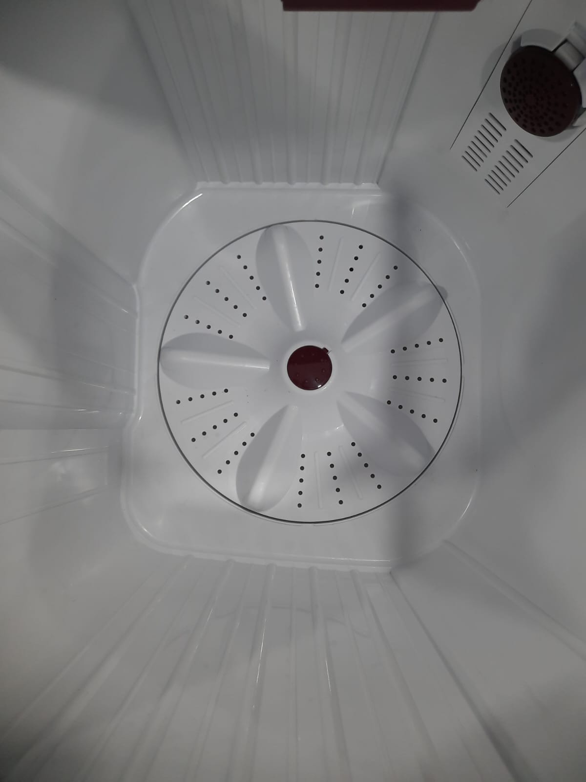 Voltas Beko 7Kg Semi Automatic Top Loading Washing Machine (WTT70DLIM,Burgundy) - Mahajan Electronics Online