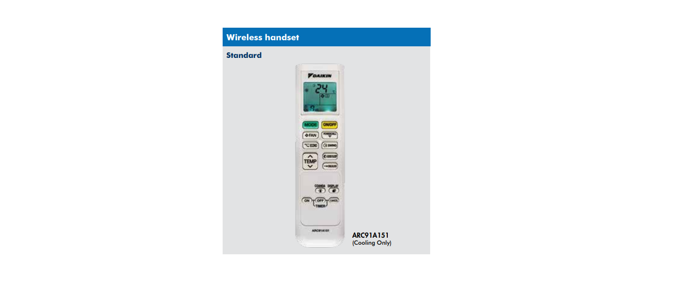 Daikin Cassette AC- R32 FCQF24ARV16 2 ton Ceiling Mounted 3 Star - Mahajan Electronics Online