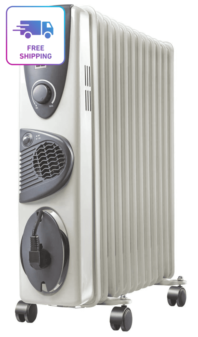 Russell Hobbs ROR13FJ 2900 Watts Oil Filled Radiator Electric Room Heater - Mahajan Electronics Online