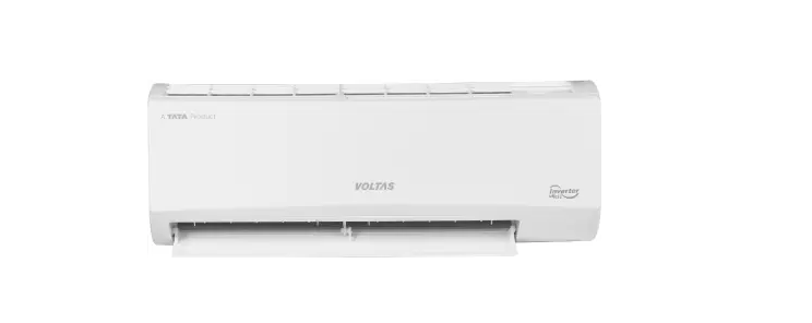 Voltas 1 Ton 3 Star Split Inverter AC - White (SAC 123V CAZX, Copper Condenser)