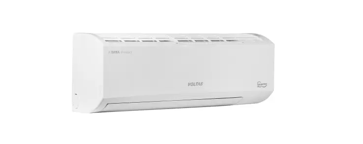 Voltas 1 Ton 3 Star Split Inverter AC - White (SAC 123V CAZX, Copper Condenser)