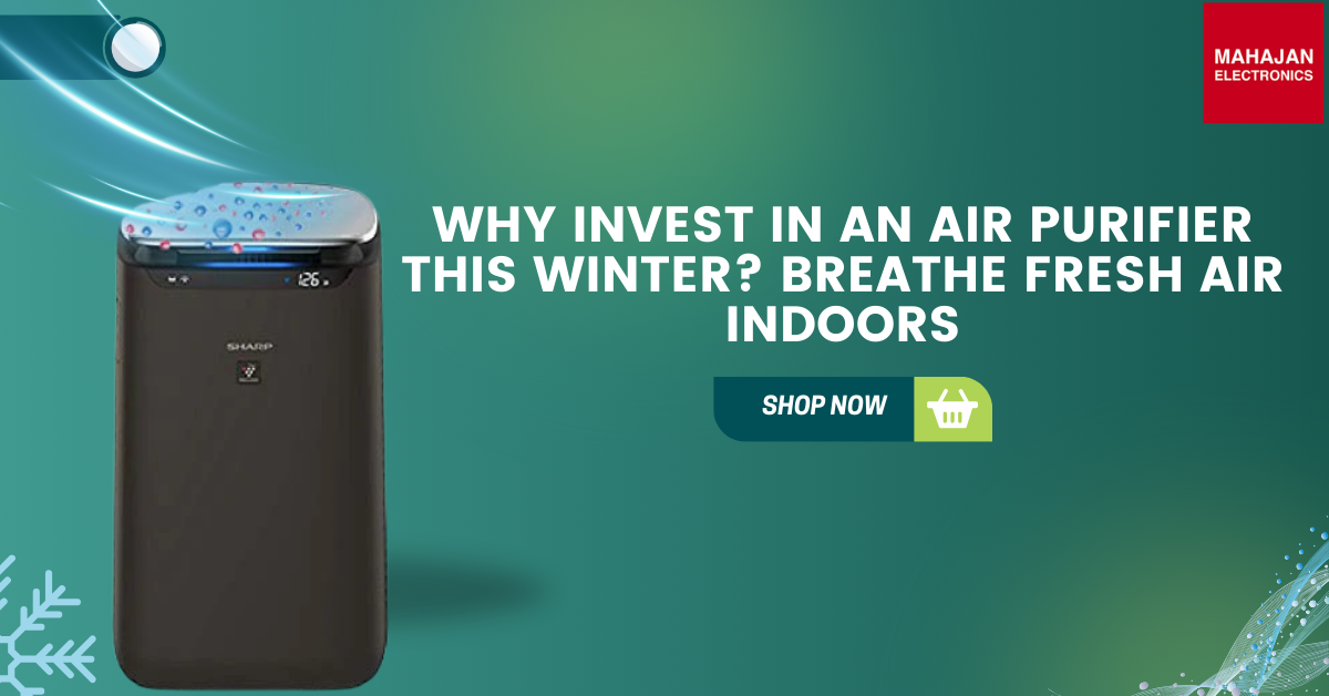 Air purifier running cost guide from Mahajan Electronics, covering electricity and replacement filter costs in Delhi NCR