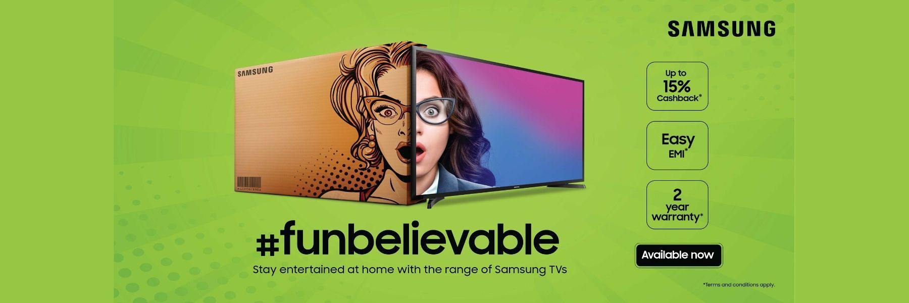 Samsung TV - Mahajan Electronics Online