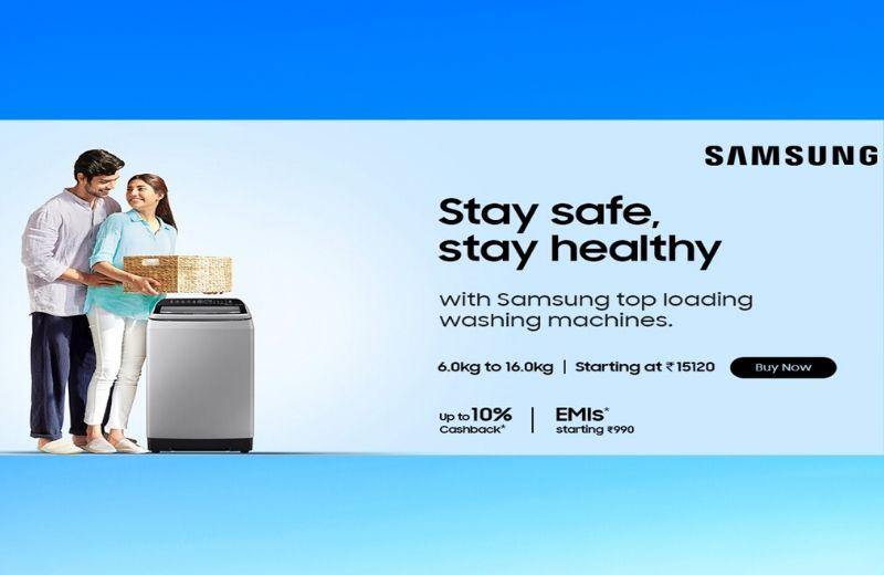 Samsung Top Load Washing Machines - Mahajan Electronics Online