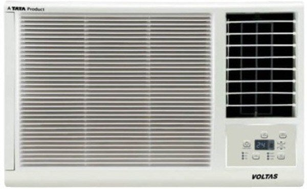 Voltas 0.75 Ton 3 Star Window AC - White (103 LZF, Copper Condenser) Mahajan Electronics Online