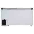 Voltas GT440GA5-PL-W-G3 Flat Glass Top Freezers - 326 Liters, 5 Star Mahajan Electronics Online