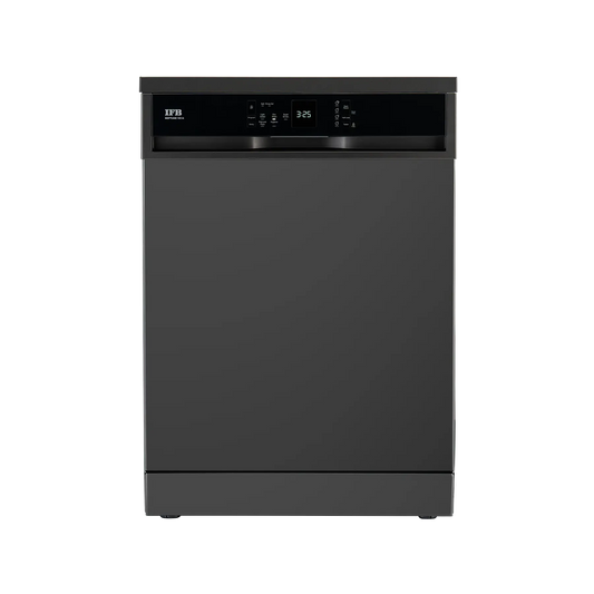 IFB Neptune VX14 Free Standing 14 Place Settings with ION Technology, 70 Degree Hot Water Wash, Hygienic Steam Drying, Dark Silver Dishwasher Mahajan Electronics online